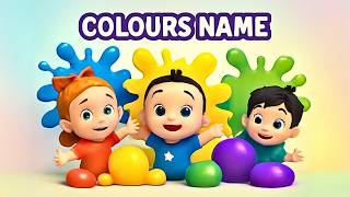 Learn All The Colours! 🎨 | Red, Blue, Yellow &amp; More! | wings kids