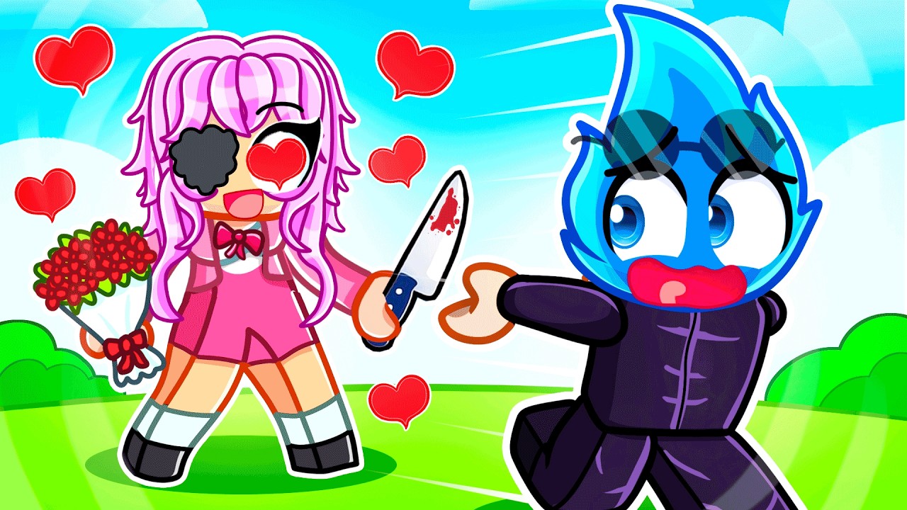 YANDERE has a CRUSH ON ME in Strongest Battlegrounds!