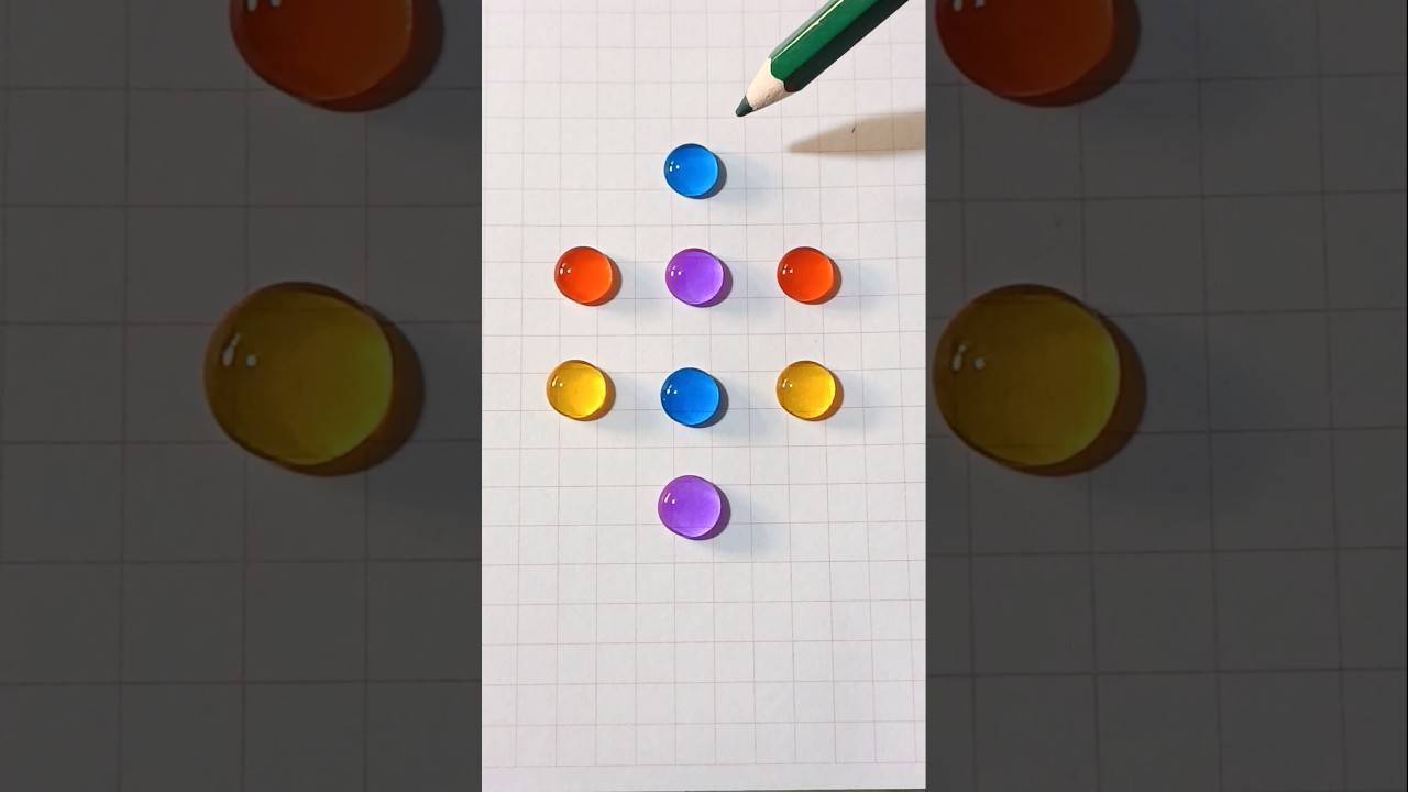 Connect the drops of color (22) 