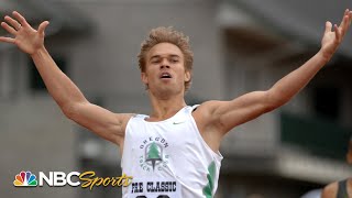Nick Symmonds rallies from 4th to 1st in final meters of 2007 Prefontaine 800m | NBC Sports