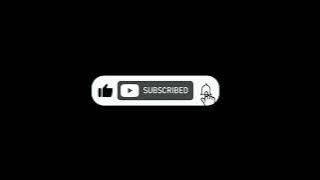 Youtube Subscribe Button Black Screen No Copyright | Copyright Free Subscribe Button Black Screen