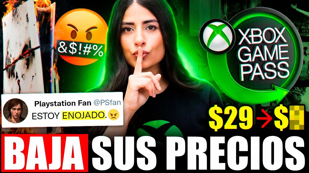 💣 ADIÓS al mayor error de XBOX: Game Pass más BARATO y XBOX HELIX será el "Estándar de Oro"