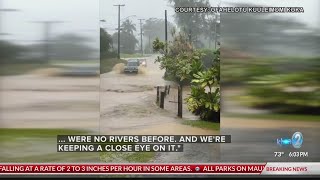 Maui residents say they've never seen rain like this in a long time