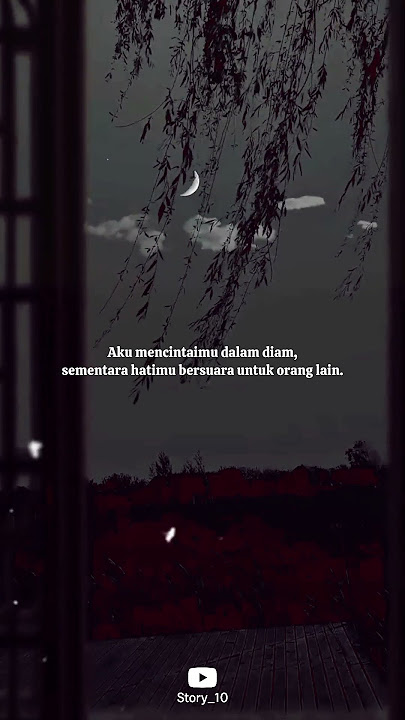 StoryWa Cinta bertepuk sebelah tangan #storywa #katacinta #quotescinta #storywa30detik