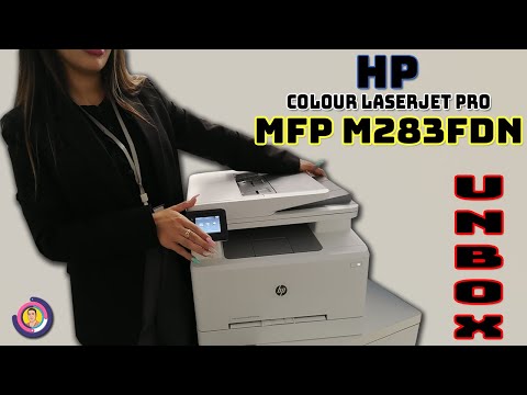 HP Color LaserJet Pro MFP M283fdn A4 Color Multifunction Laser Printer