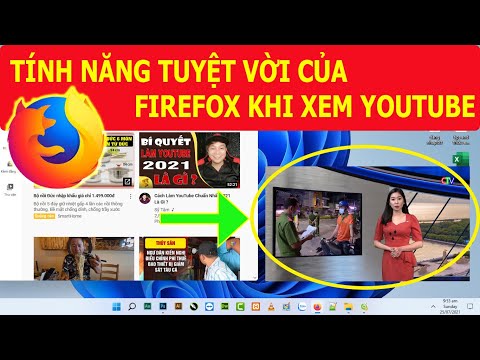 TÍNH NĂNG TUYỆT VỜI TRÌNH DUYỆT FIREFOX KHI XEM YOUTUBE