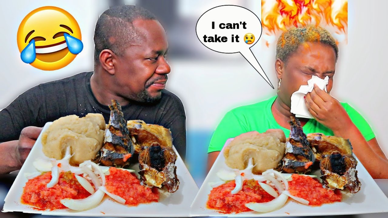 Я добавил слишком много перца в еду для жены (Mukprank) | Банку с жареной рыбой и перцем