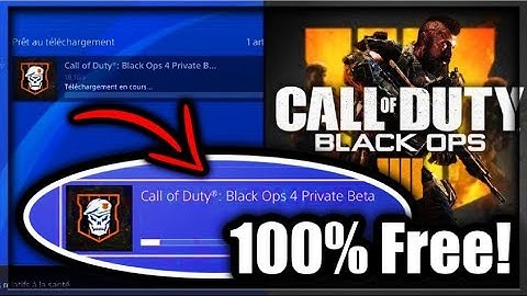 How to DOWNLOAD BLACK OPS 4 BETA FREE! *100% WORKING* (How To Get Black Ops 4 Beta Free PS4/XBOX/PC)