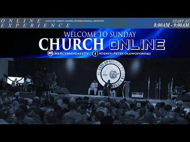 SUNDAY CELEBRATION SERVICE || WITH PROPHET P.A OLOWOPOROKU || 9/08/2026