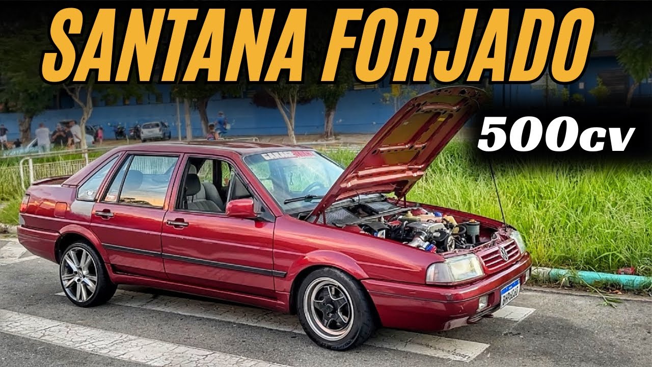 VW SANTANA 2.0 TURBO - 500 CAVALOS - FORJADO - GARAGE RACE - YouTube