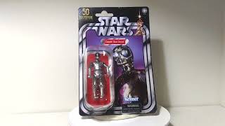 Hasbro Kenner 50th Anniversary Vintage Death Star Droid Figure 3 3 4 Inch with Shiny Paint and Black