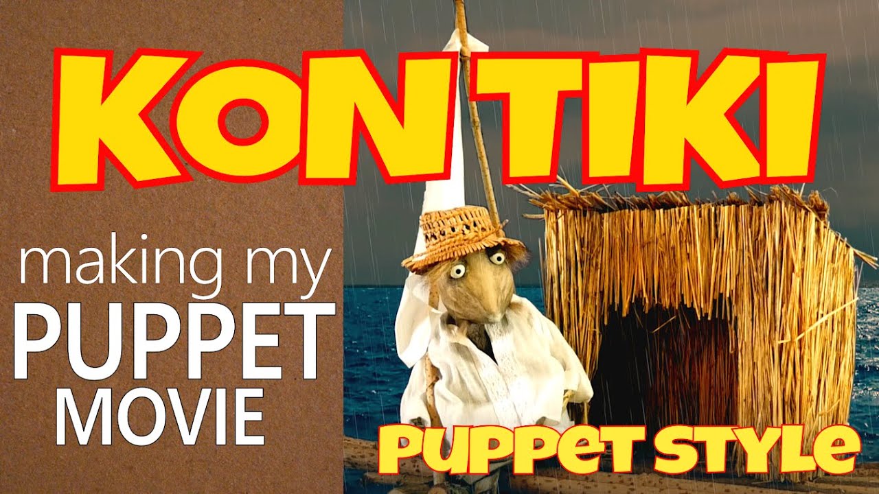 Puppet Studio making my puppet no budget movie the life raft YouTube