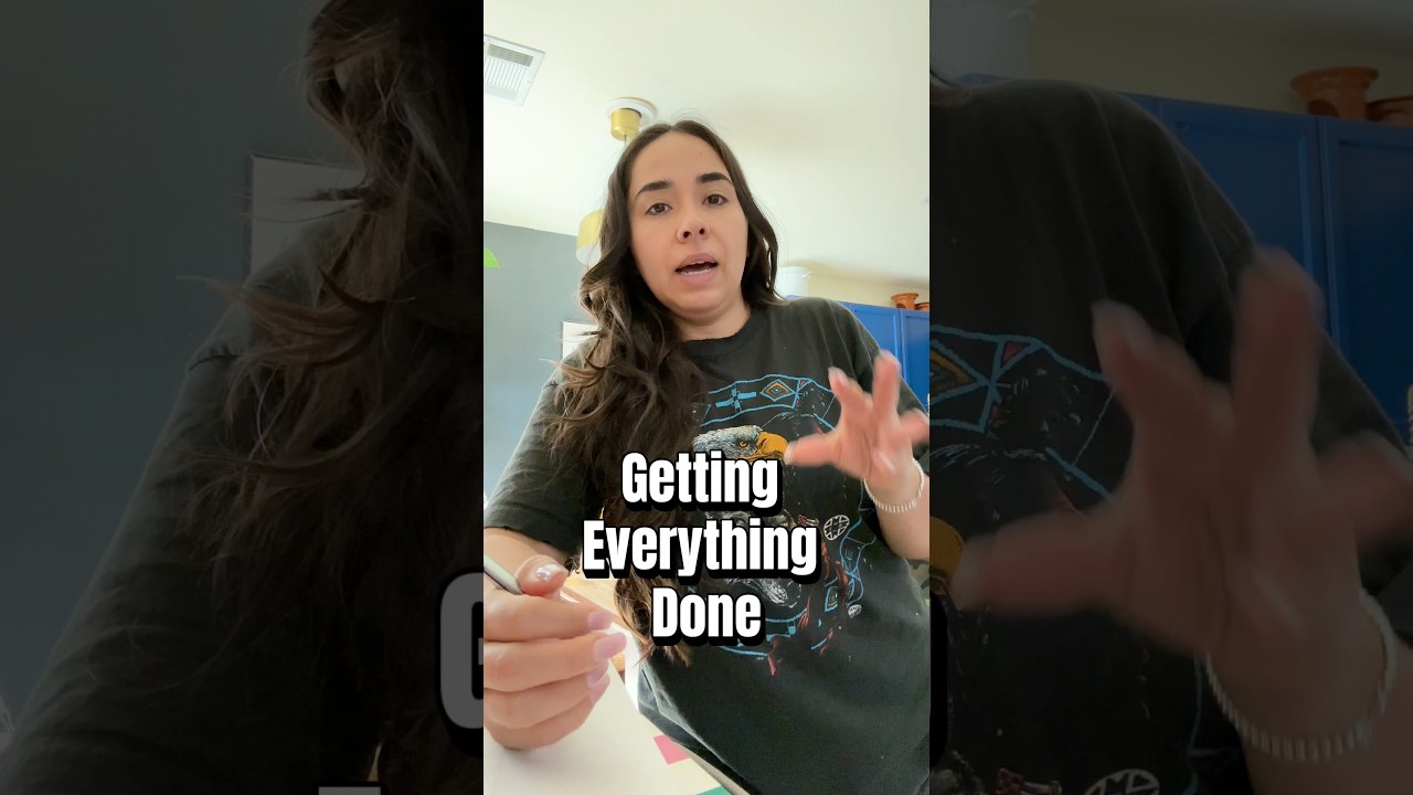 How I get everything done 