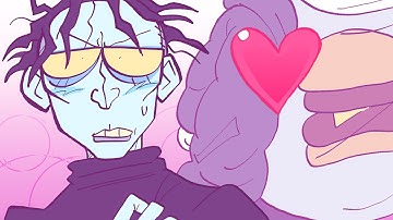 I can hear ur heart beat! ANIMATION MEME Steve x Cesare Bigtop Burger ^o^