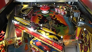 1980 Williams Black Knight Post Cointakers LEDs install