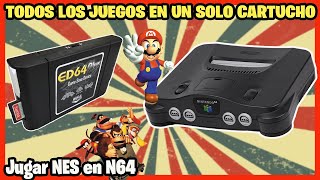 Revive todos los juegos de Nintendo 64 y NES con ED64 PLUS