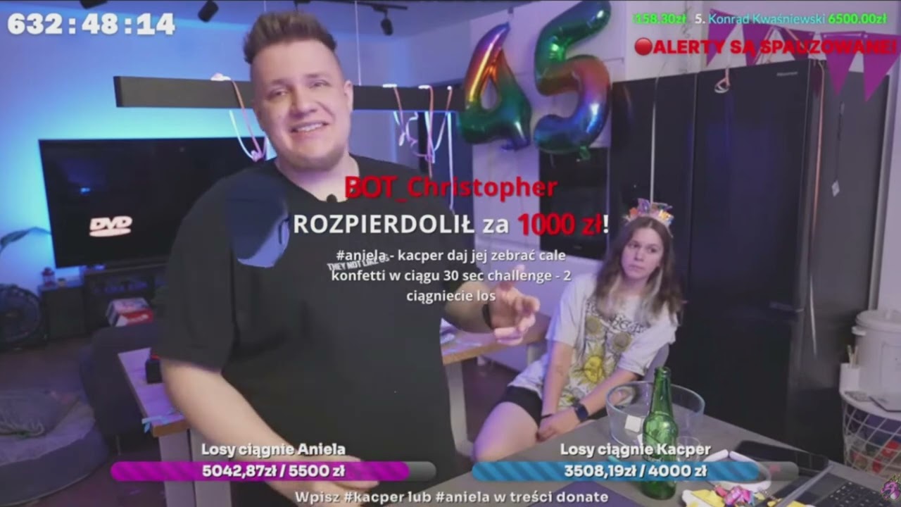 LEGENDARNA WOJNA DONATE U Kapcra Rietza 🥶 HOMOFOBODAKTYL vs Philips Live + BOT_Cristopher