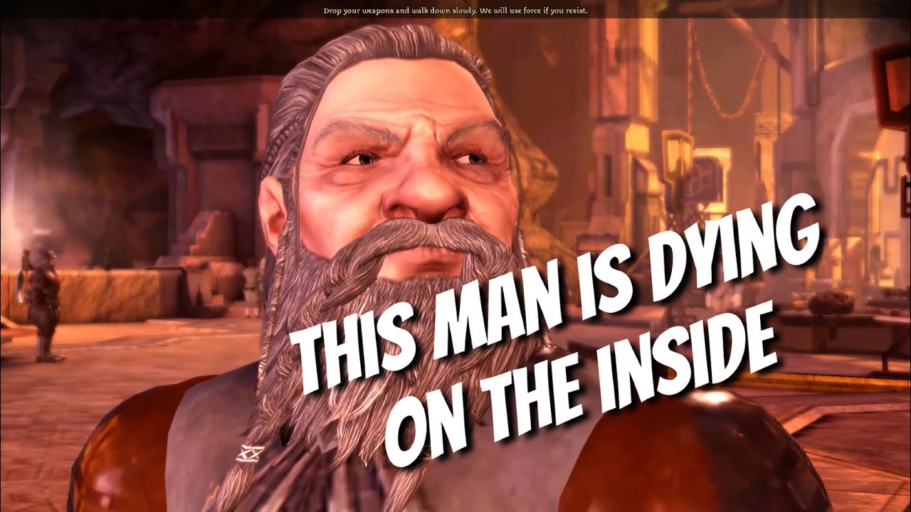 Dragon Age: Origins – WHERE ARE HIS PANTS?! - Reaction Part 3 (Dwarf Commoner)