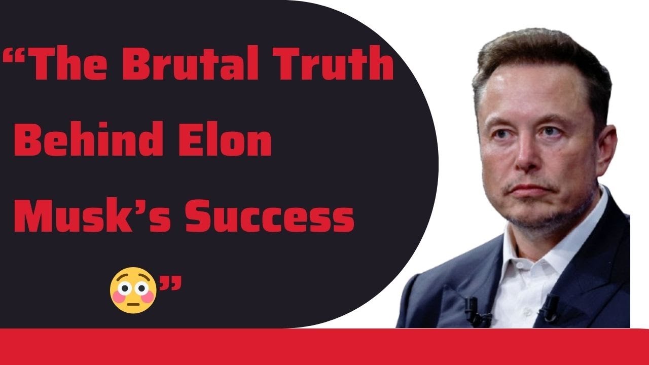 Elon Musk’s Dark Truth 😱 | Pain, Sacrifice & Success Story 🌑 | Motivation 