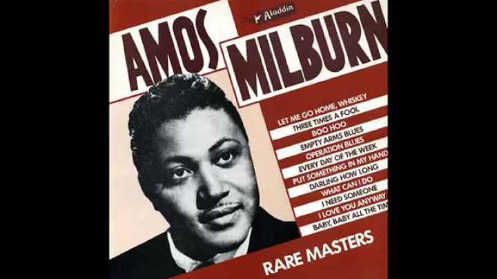 Amos Milburn   Let Me Go Home Whiskey