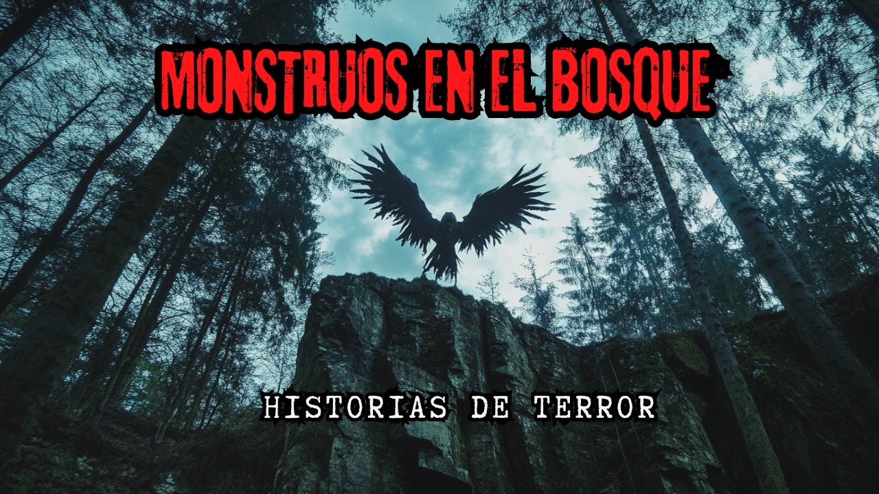 Estos son los MONSTRUOS que viven en los BOSQUES/ Historias de Terror