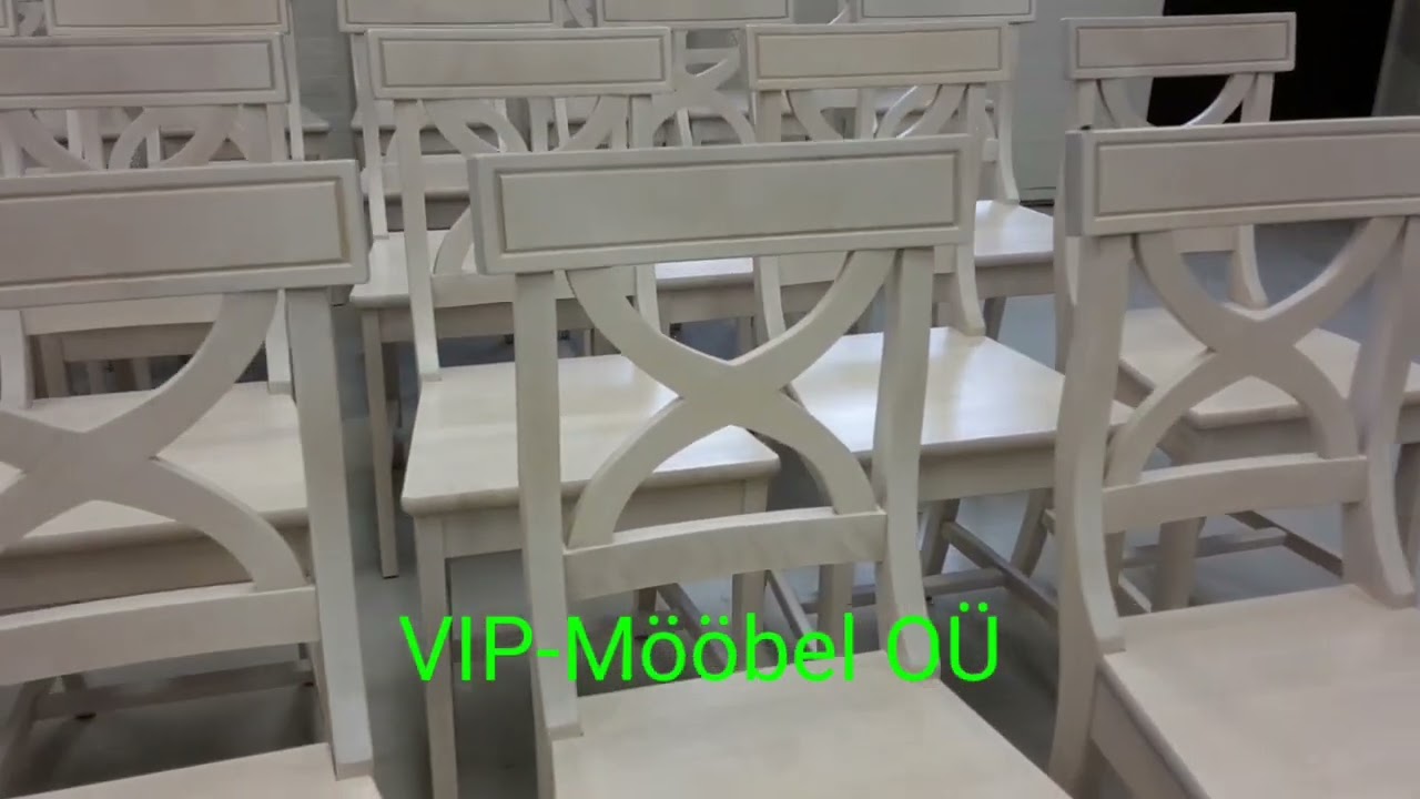 Birch wood chair