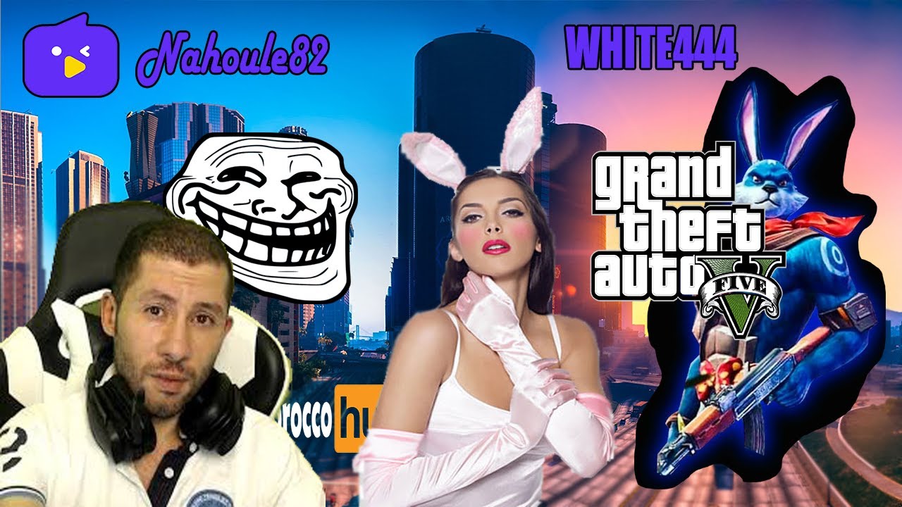 Nahoule MetaL3ha 3la White444🐰Zizon Kharya Dayl da7k 🤣🤣Bada Ki beki White🤣 T7a9a9 Lih L7oLm🐇