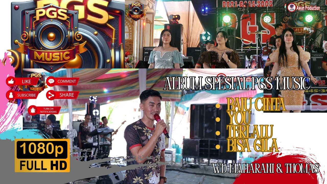 New PGS Music | Full Album | Live Gasing | WD Rani & Thomas | Awan Production