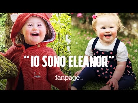 Eleanor, modella a 2 anni con la sindrome di Down, è simbolo di inclusività