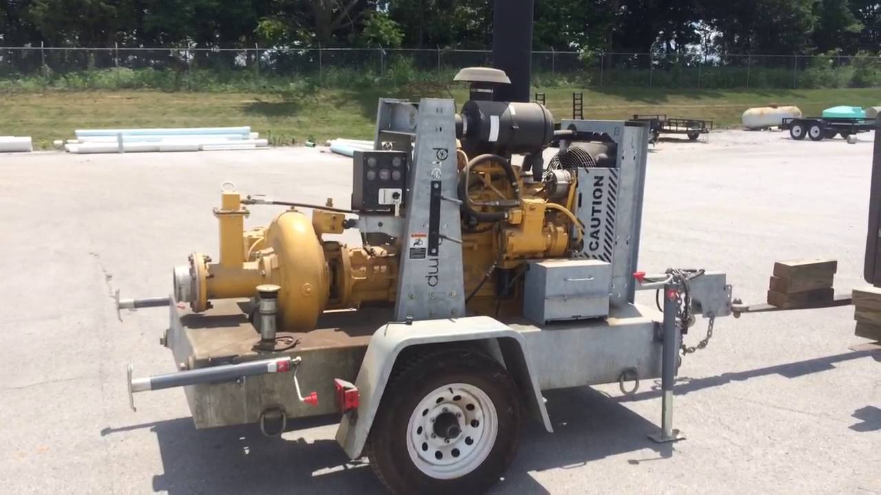 GovDeals Premier 6" High Pressure Trash Pump YouTube