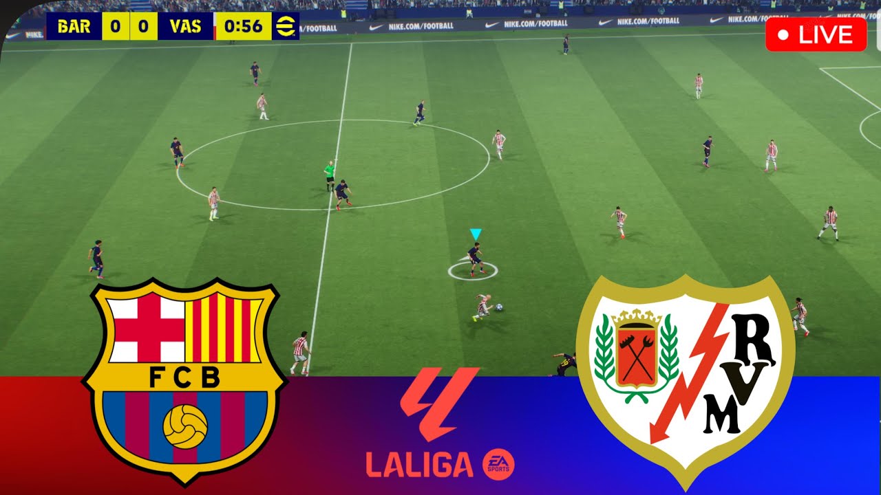 🔴Live: Barcelona vs Rayo Vallecano - Spanish La Liga 2026 | Pes 21 ...