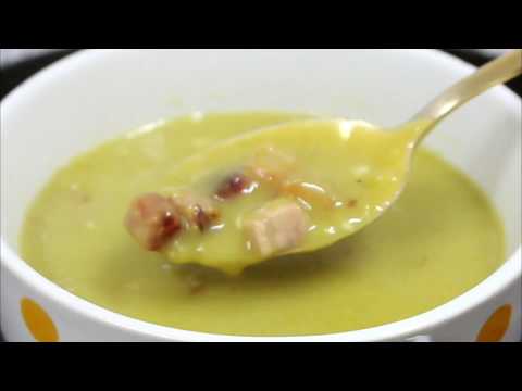 CALDO DE ERVILHA COM BACON