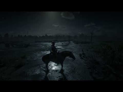 Видео: Ночь в Red Dead Redemption 2