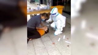 FIGHT BREAKS OUT AT SHANGHAI APPLE FACTORY | NTD Canada