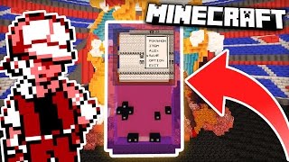 POKÉMON ROUGE TOTALEMENT RECRÉÉ DANS MINECRAFT !