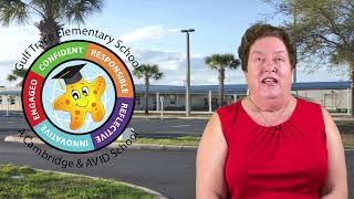 Gulf Trace Elementary School shout out from Cynthia Armstrong, Pasco County School Board Chairman