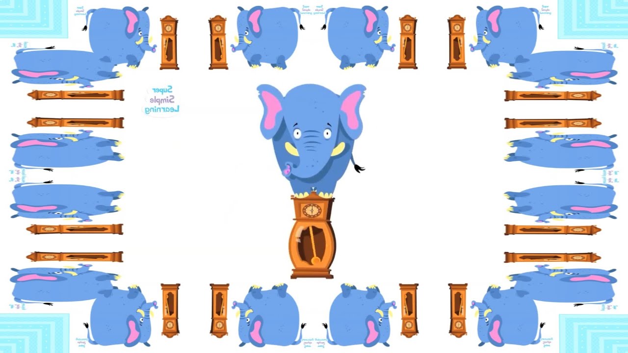 HICKORY DICKORY DOCK | effects: kaleidoscope and line shift 