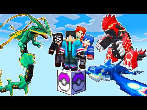 ポケモンワンブロックがある世界で伝説のポケモンを倒す【 マイクラ / マインクラフト 】