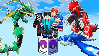 ポケモンワンブロックがある世界で伝説のポケモンを倒す【 マイクラ / マインクラフト 】