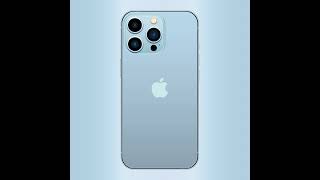 iPhone 13 Pro Max realistic Vector Art...Adobe Illustrator CC 2021.. Layers showing..#Sorts