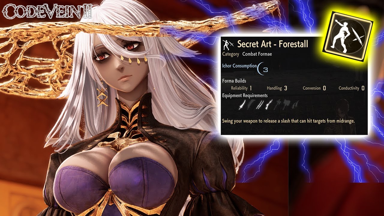 How To Get The Secret Art: Forestall In Code Vein 2