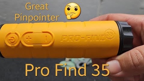 mine lab pro find 35 pin pointer, how it works & settings