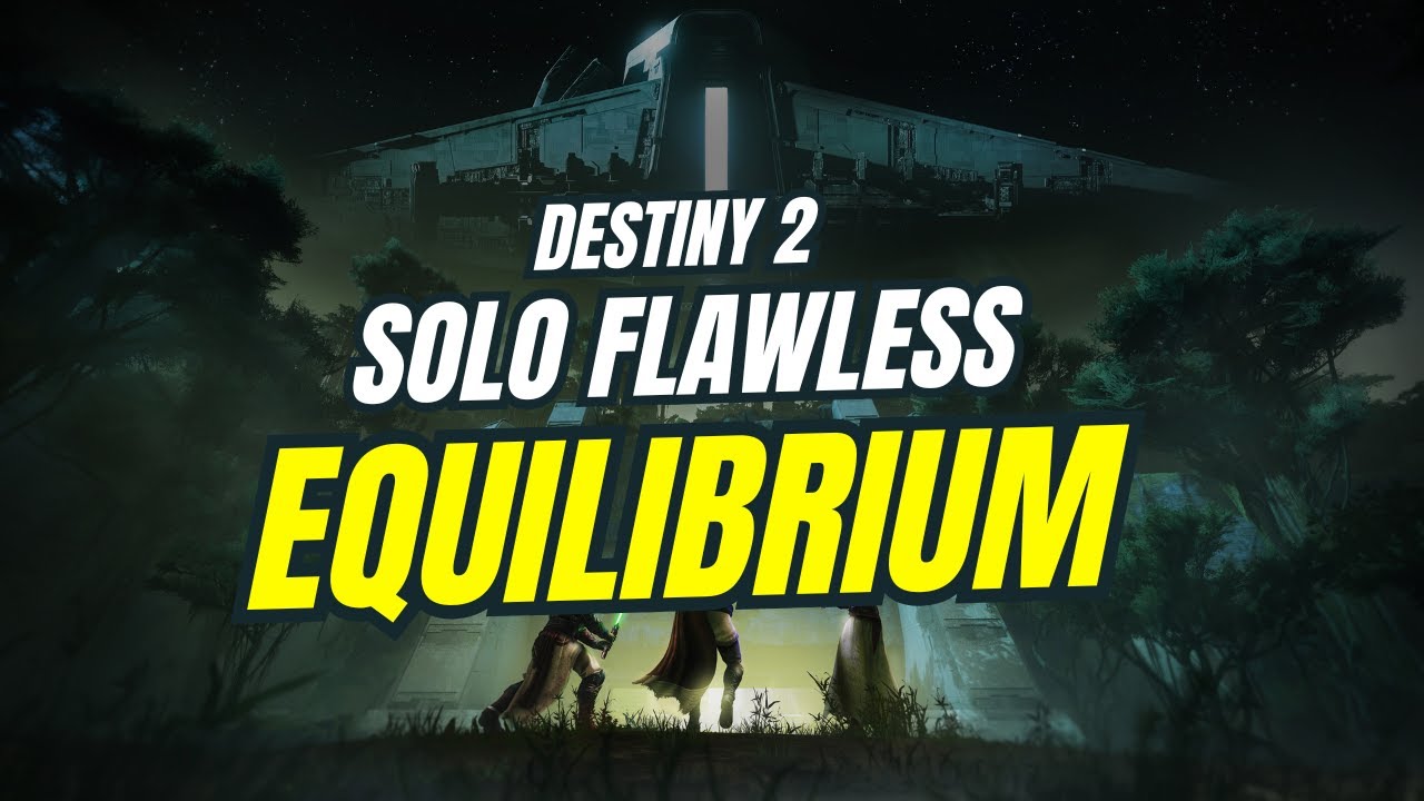 Solo Flawless Equilibrium Dungeon [Destiny 2] - Vortigern