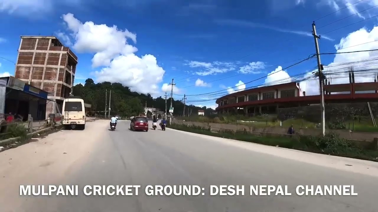 Mulpani Cricket Stadium under construction In Nepal