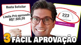 ✅ Top 3 Cartões de Crédito que aprova Score Baixo Fácil aprovação com Análise de Crédito.