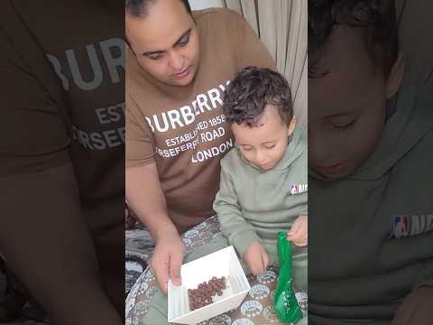 يوسف حط الاكل في البلونه  لمار ابلور كيدز   ضحك كوميديات