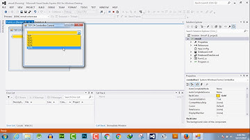 050 - D - How to Change C# ComboBox BackColor