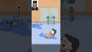 Ngerjain Si Bocil Lagi Habis Main Air Biar Konslet | Death Puzzle #shorts