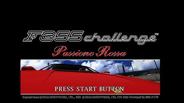 Ferrari F355 Challenge Intro Attract Sequence - Sega Dreamcast