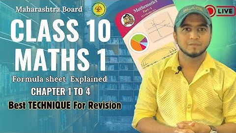 Class 10 Maths 1 Formula Sheet 🔥 | Linear, Quadratic, AP & Financial Planning | Full Revision 2025